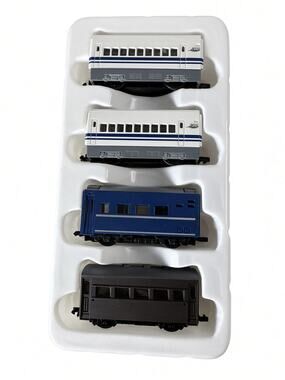 Konami Choro-Q Train Mixed Lot 4 Cars 700
